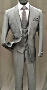 Men In Style Orlando Men's Gray suit