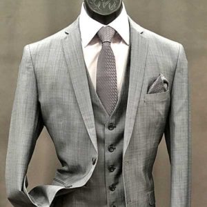 Men's Gray Suit