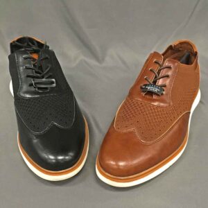Men's dress hoes black and brown