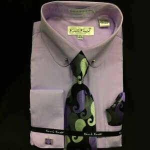 Men In Style Orlando Shirts - lavender dress shirt