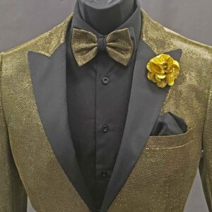 Men In Style Orlando Suit - Gold 2-pc suit