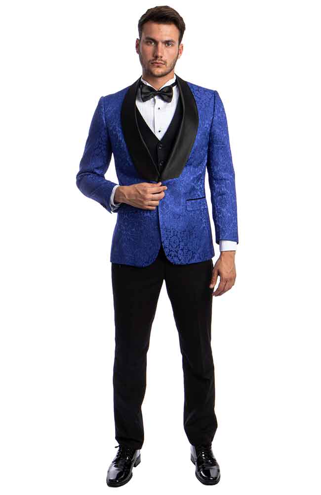 Suits America-blue 3pc suit