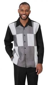 Leisure Suit Black and Gray