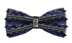Fancy Bow Tie - Blue