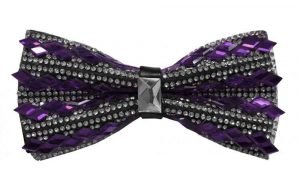 Fancy Bow Tie - Purple