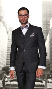 Tailored Fit suit- Black