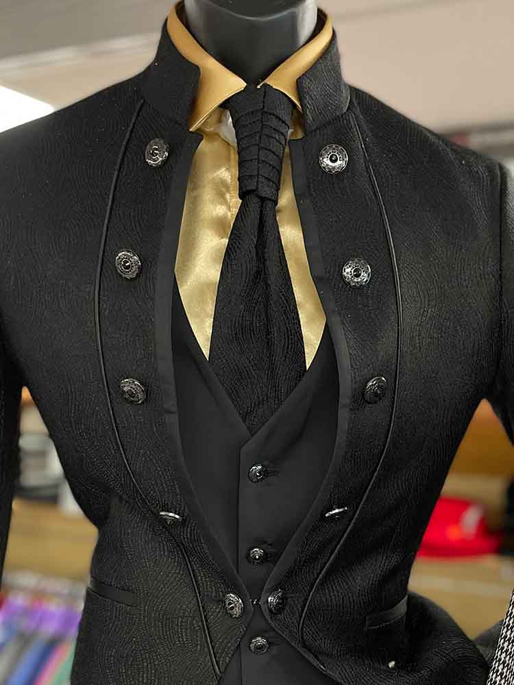 Men In Style Orlando - European Cut suit - black