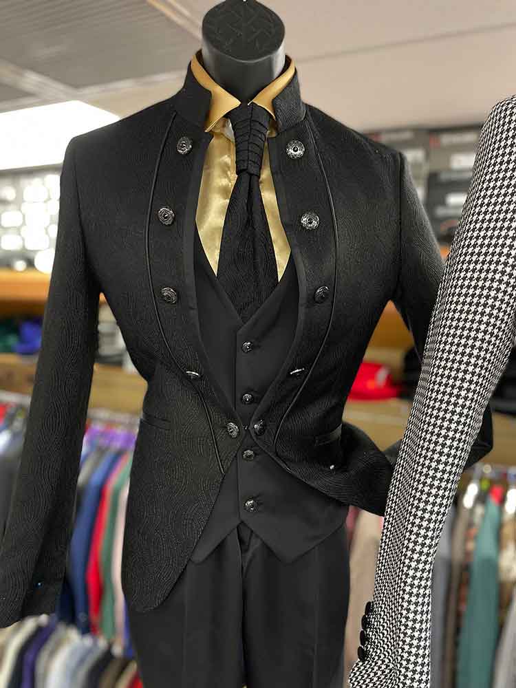 Men In Style Orlando - European Cut suit - black