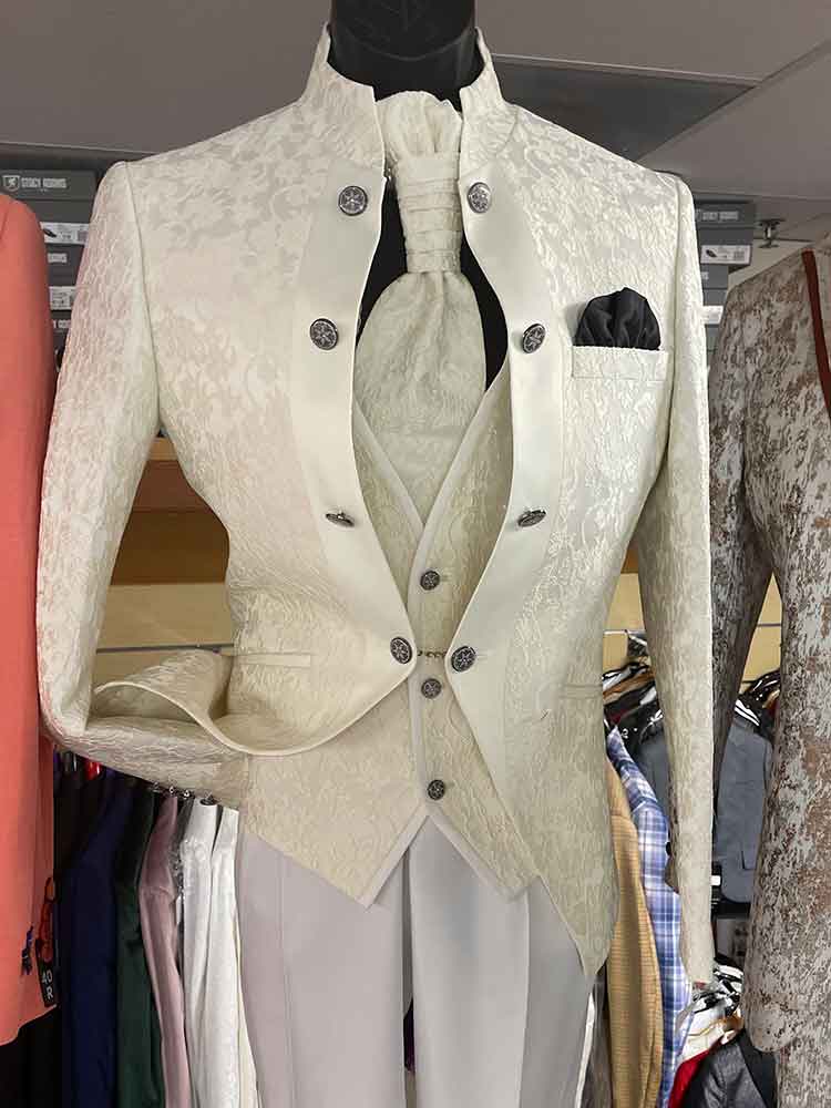 Men In Style Orlando - European Cut suit - white