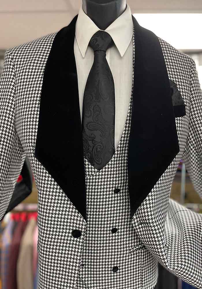 Men In Style Orlando - Black & White Suits