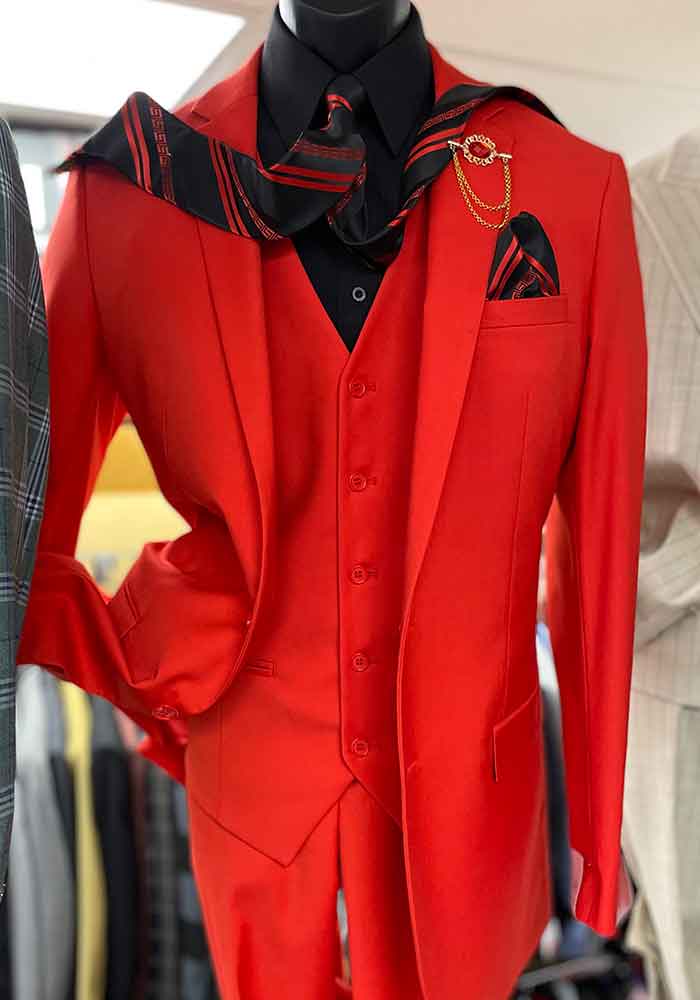 Men in Style Orlando - Red Suit