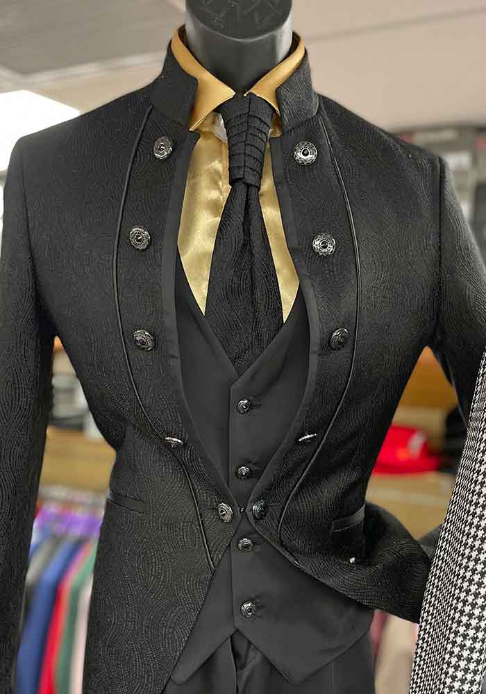Men In Style Orlando - Black Suits