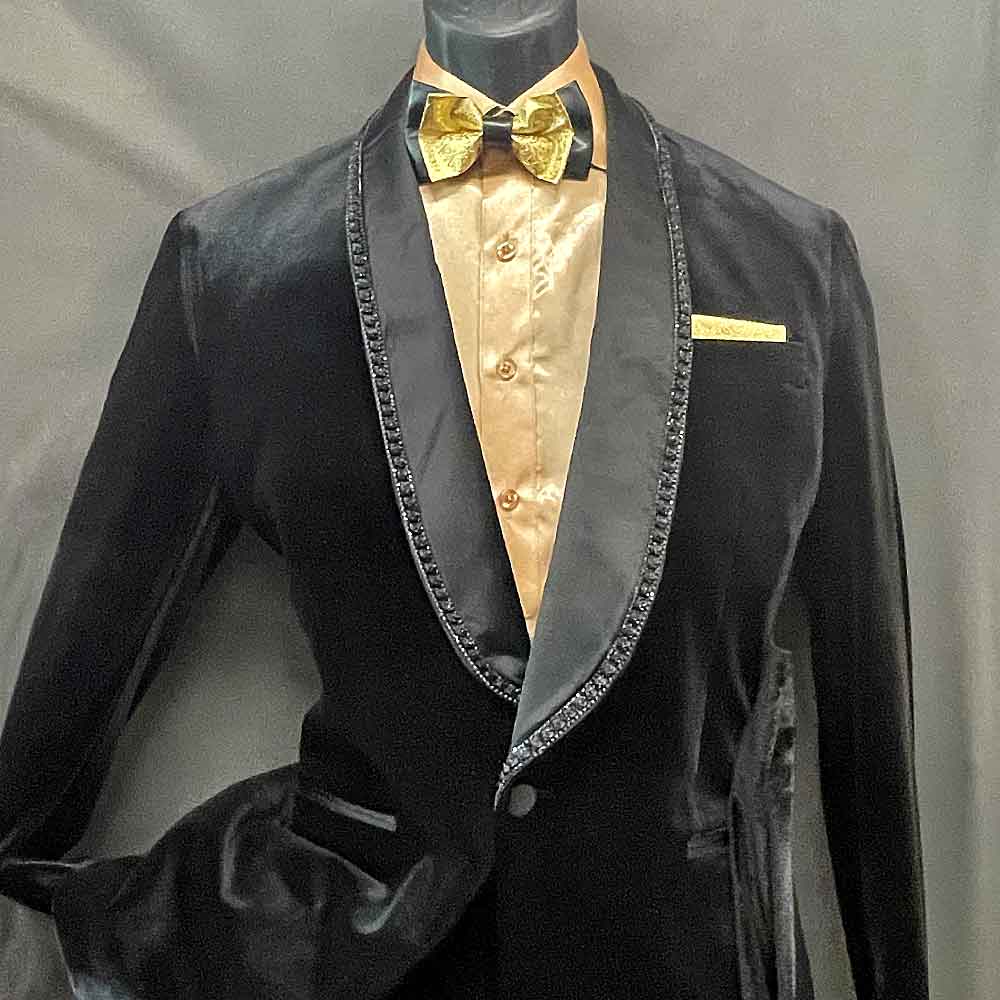 Black Velvet 2-pc. Suit - Men In Style Orlando