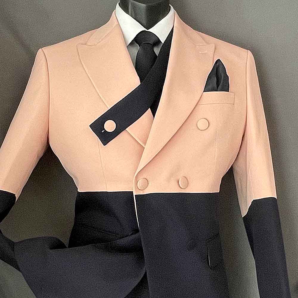 Pink and Black 2-pc. Suit - Men In Style Orlando